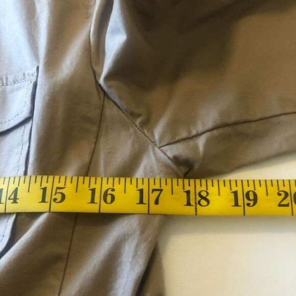 Talbots Cotton Safari Style Normcore, Beigecore Lt. Academia Blazer Size 8 NWOT - Picture 9 of 13